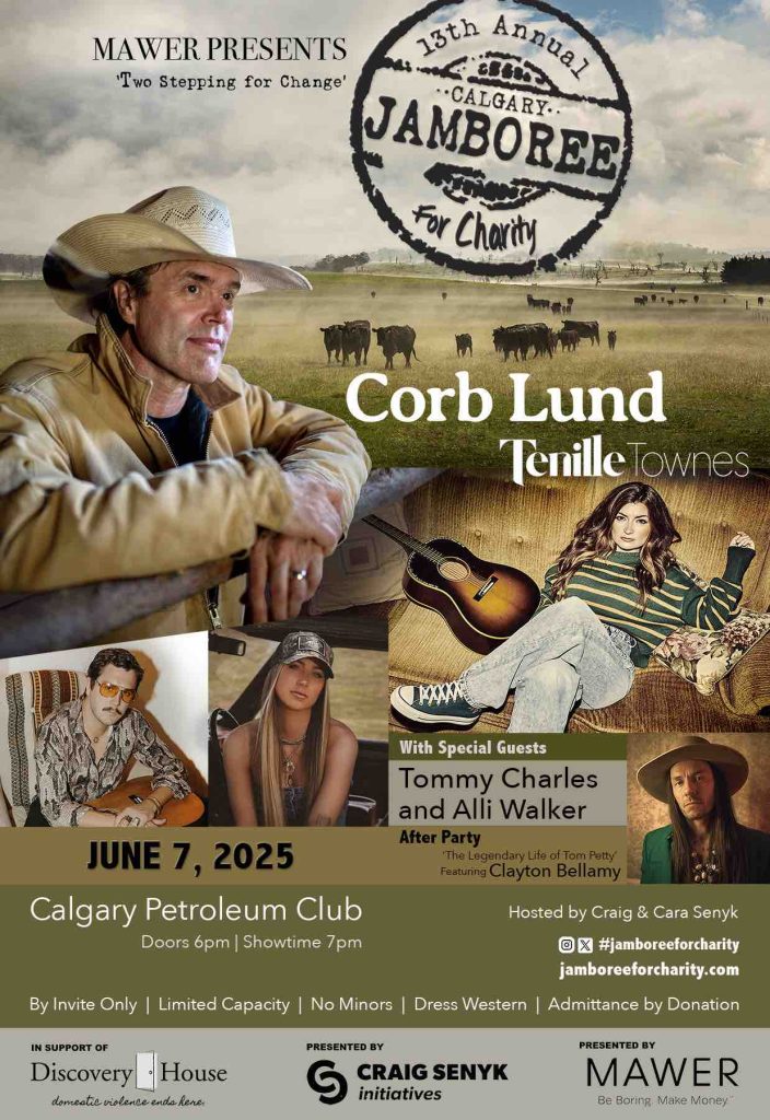 13th Annual Jamboree - Calgary Featuring Corb Lund!